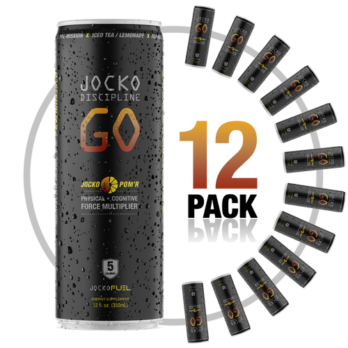 JOCKO DISCIPLINE GO DRINK - POMR - 12 Pack