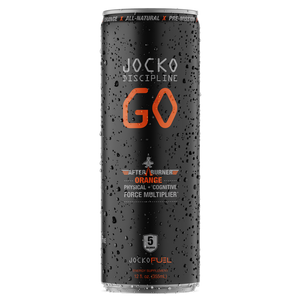 JOCKO DISCIPLINE GO DRINK - AFTER BURNER ORANGE - (Singles)