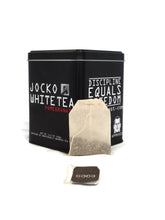 Load image into Gallery viewer, Jocko White Tea Bags - 25 CT Tin