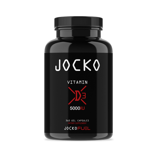 JOCKO D3 Gel Capsules 360ct