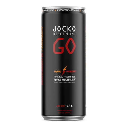 JOCKO DISCIPLINE GO DRINK - TROPIC THUNDER - (Singles)